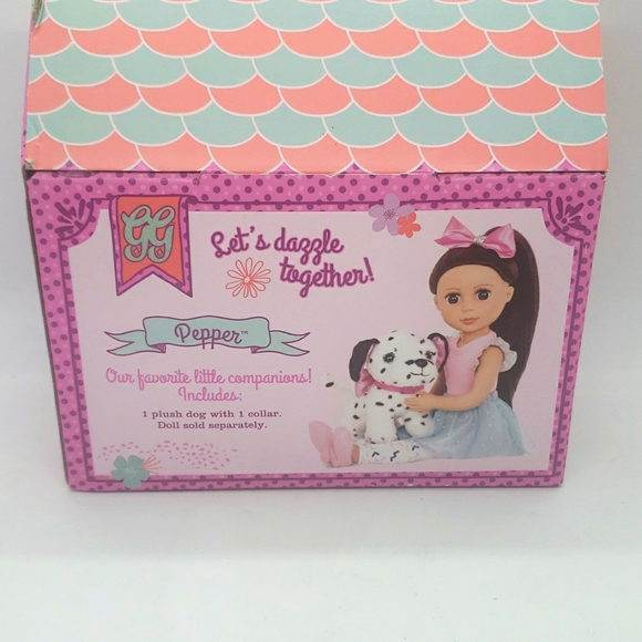 NWT Glitter Girls Pepper Plush Toy Dog for 14" Dolls Cute - Picture 6 of 7